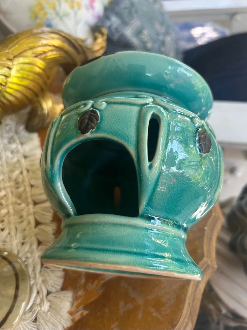 Turquoise Ceramic Wax Fragrance Warmer